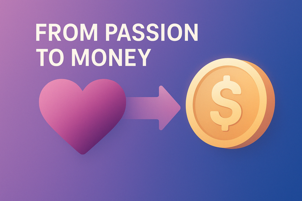 From Passion to Money