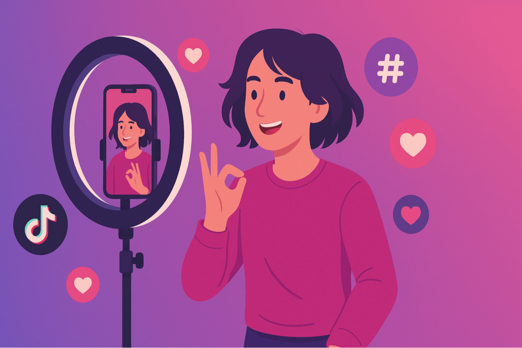 טיקטוק למתחילים – להפוך תוכן לחשיפה